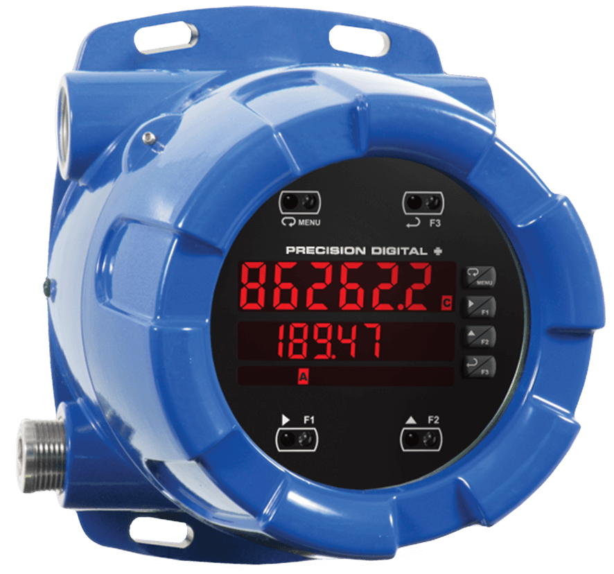 Precision Digital PD8-6262 ProtEX-MAX Dual-Input Rate/Totalizer